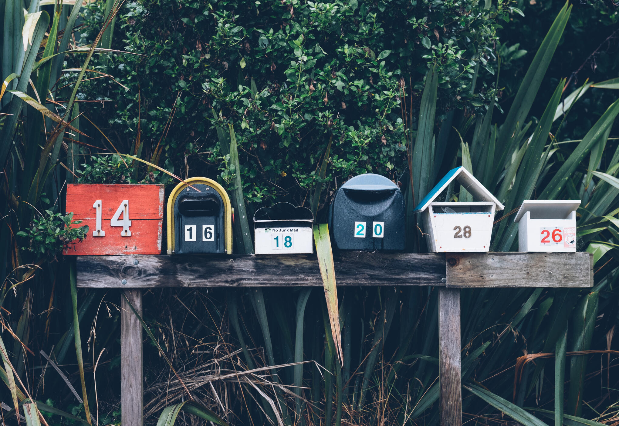 neighbor hood mailboxes